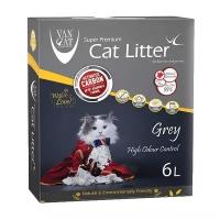 Комкующийся наполнитель Van Cat Grey, 6л