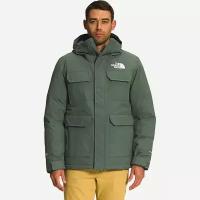 Пуховик The North Face, размер M (48-50), зеленый