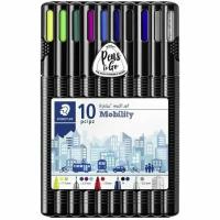 Набор ручек Staedtler Mobility, 10 цветов