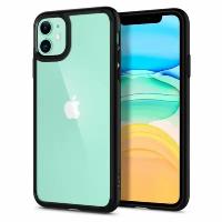 Гибридный чехол SPIGEN для iPhone 11 - Ultra Hybrid - Черный - 076CS27186