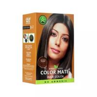 Натуральная краска для волос на основе хны Color Mate (Колор Мате), без аммиака, Натуральный коричневый (9.2), 75 г
