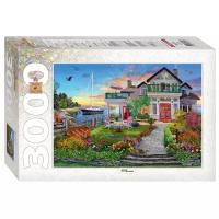 Пазл Step puzzle Art Collection Дом на берегу залива (85021), 3000 дет., 8.5х40х27 см, мультицвет