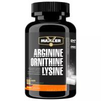 Аминокислоты отдельные Maxler Arginine Ornitine Lysine (100 капсул)