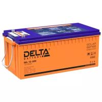 Аккумуляторная батарея Delta GEL 12-200 (200 А\ч, 12В) свинцово- кислотный аккумулятор