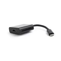 Переходник/адаптер Cablexpert USB Type-C - HDMI (A-CM-HDMIF-01), 0.15 м, черный