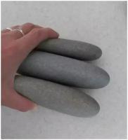 Плоский камень для росписи /крупная галька 13-15 см. 3 шт