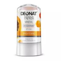 DeoNat Дезодорант Papaya, кристалл (минерал), 60 г