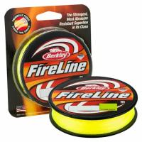 Berkley, Леска плетеная Fireline Fused Original, 300м, 0.10мм, 6.2кг, Яркозеленая