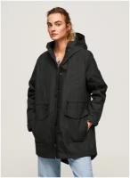 куртка для женщин, Pepe Jeans London, модель: PL402146, цвет: черный, размер: 46(M)