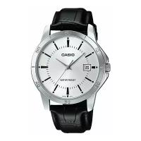 Наручные часы CASIO Collection MTP-V004L-7A, черный, серебряный