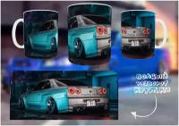 Кружка / Ниссан / Nissan / Скайлайн / Skyline / Японец / автомобиль / машина / бпан / стиль / хайп / топ / подарок