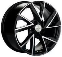 Колесный диск Khomen Wheels KHW1714 7,0x17/5x108 ET40 D60,1 Black-FP