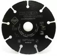 Диск карбид вольфрамовый отрезной 125*22,23 Hilberg Super Wood 530125