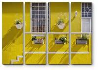 Модульная картина Солнечный дом в Кейптауне60x45