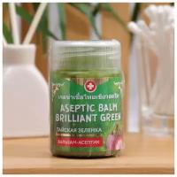 Бальзам-асептик «Тайская зелёнка» Binturong Aseptic Balm Brilliant Green, заживляющий, от ран и бактерий, 50 г