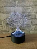 3D Светильник дерево