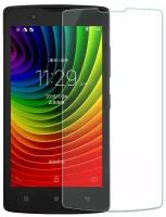 Защитное стекло 2.5D для Lenovo A2010 (прозрачное, на плоскую часть экрана)