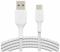 Кабель USB2.0 - Type C 1м Belkin CAB002bt1MWH, белый