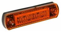 Катафот для авто 162 Желтый 12 LED 24В