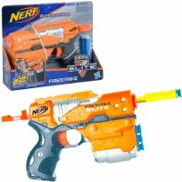 Игрушечное оружие Бластер Nerf Элит Файрстрайкс мягкими пулями 11211 от Happy Gaming