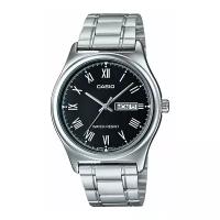 Наручные часы CASIO Collection MTP-V006D-1B, черный, серебряный