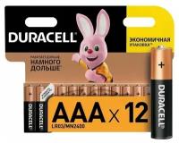 Элемент питания Duracell Basic Lr03-12bl AAA бл 12