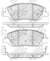 К-т торм. колодок Fr HY Santa Fe 05-, KIA Sorento NiBK PN0446