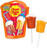 Карамель Chupa Chups Fizzy drinks со вкусом апельсина и колы