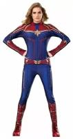 Rubie's Official Marvel, Captain Marvel Hero Suit Ladies Costume, Adult