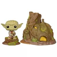 Игровой набор Funko POP! Star Wars: Йода и его хижина на Дагобе 46765