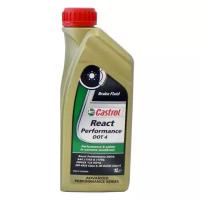 Тормозная жидкость Castrol React Performance DOT 4 1 л