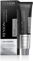 Краска для волос Revlon Professional Coloring Hair Revlonissimo Colorsmetique High CoverAge (HC) Color Shine, Стойкий перманентный краситель. Перманентный Краситель для Окрашивания Волос с высоким и Очень высоким Процентом Седины, HC8.34