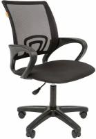 Компьютерное кресло Chairman 696 LT офисное, обивка: сетка/текстиль, цвет: черный