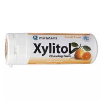 Жевательная резинка Miradent Xylitol со вкусом свежих фруктов, 30 шт