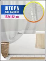 Штора для ванной 3D Meiwa Sparkle 182х182 см