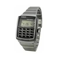 Наручные часы CASIO Vintage CA-506-1, серый, серебряный