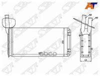 Радиатор Отопителя Салона Volkswagen Transporter T4 90- (Дополнительный)(Трубчатый) Sat арт. ST-VWT4-395-A0