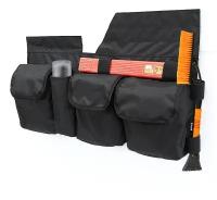 Органайзер на дверь багажника автомобиля Шевроле Нива, сумка для инструментов в машину LADA Niva Travel 760x90x430 мм (оксфорд 600, чёрный), Tplus