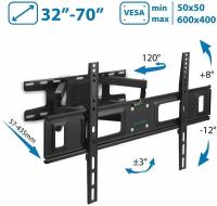 Кронштейн для телевизора настенный Tuarex ALTA-605 / до 70 дюймов / до 40 кг / vesa 600x400