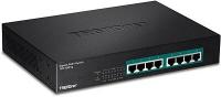 8 портовый Гбит GREENnet коммутатор c питанием по Ethernet PoE+ TRENDnet TPE-TG81g