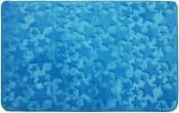 Коврик для ванной 80х50 см Fresh Звезды, цвет голубой