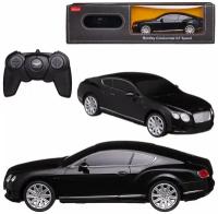 Машина р/у 1:24 Bentley Continental GT speed, цвет чёрный 2.4G