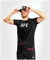 Мужская футболка джерси UFC Venum VNMUFC-00109-001, черный S