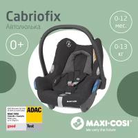 Автокресло группы 0+ (0–13кг) Maxi-Cosi CabrioFix Essential black/черный