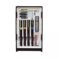 Rotring Набор рапидографов College Set 4 (S0699570) коричневый