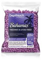 DEPILTOUCH PROFESSIONAL BLISS BAHAMAS Пленочный воск для депиляции с маслом граната и жемчужной пудрой, 100 г