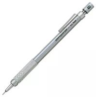 Карандаш автоматический Pentel Graphgear 500 серебряный, 0,5 мм