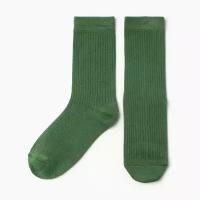 Носки женские длинные MINAKU, цв. темно-зеленый, р-р 36-39
