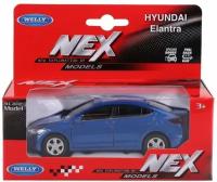 Машинка Welly 1:38 HYUNDAI ELANTRA цвета в ассортименте 43719W