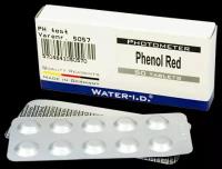 Таблетки рн (phenol red) для фотометра тестера Pool Lab 1.0 для измерения уровня показателя кислотности в воде